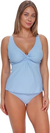 Sunsets Forever Tankini Swimsuit Top - D Cup in Blue Whisper at Nordstrom, Size 34