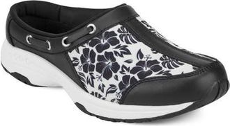 Easy Spirit Travelport Clog in Black at Nordstrom, Size 10.5