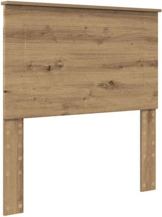 vidaXL Headboard with Headboard Artisan Oak 100 cm Engineered Wood vidaXL