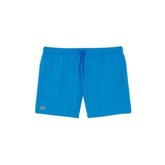 Lacoste Heren, Badkleding, Blauw, Maat: S
