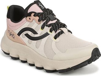Ryk&auml; Podflow TR Trail Walking Sneaker in Beach Beige Black at Nordstrom, Size 7.5