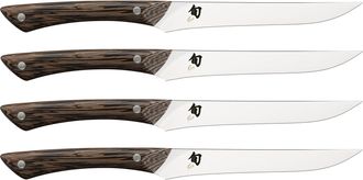 Shun Shima Natural 4 Piece Steak Knife Set