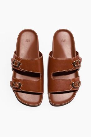 H&M Sandals in Brown at Nordstrom, Size 10