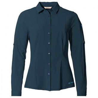 Vaude Farley Stretch Shirt Bluse f&uuml;r Damen | blau