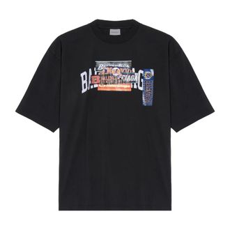 Balenciaga T-Shirts - Tops - Hombre - Negro - S