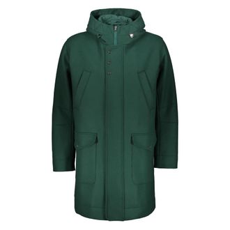 Herno Parkas, male, Green, Size: L Long Parka