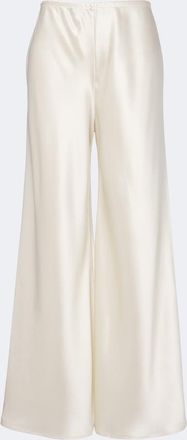 Leset Barb satin wide-leg pants