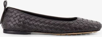 Bottega Veneta Ballerine Charlotte in pelle con motivo Intrecciato - BOTTEGA VENETA - gender_Woman