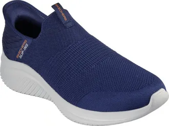 Skechers Mens Slip-Ins Ultra Flex 3.0 Smooth Step Shoes In Navy