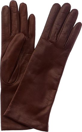 Portolano 4-Button Cashmere-Lined Leather Gloves