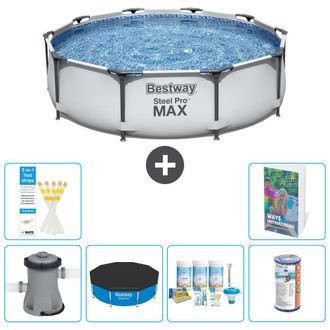 Bestway Piscina Bestway Steel Pro Max Redonda - 305x76 Cm - 7-piezas S208
