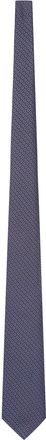 Kiton FABRIC TIE WITH MICRO GEOMETRIC PATTERN - Kiton - Man