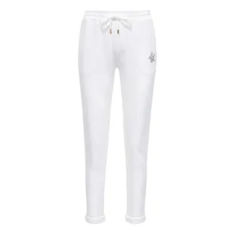Liu Jo Dames, Broeken, Wit, Maat: S Jersey