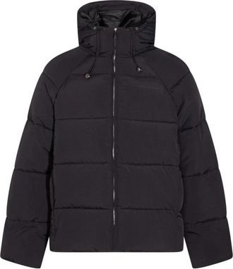 Daily Paper Clothing Nylon Down Jacket - Heren - Winterjassen - Zwart - M - Nylon - Jassen