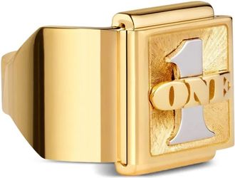 Marie Lichtenberg 18K yellow gold small Buck ring - women - Metal - One Size