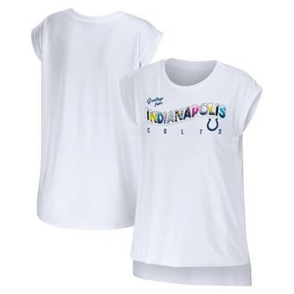 WEAR by Erin Andrews Womens WEAR by Erin Andrews White Indianapolis Colts Greetings From Muscle T-Shirt at Nordstrom, Size X-Small
