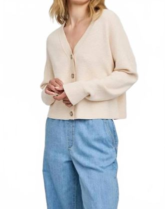 Gentle Fawn Joyce Button Down Cardigan In Cream