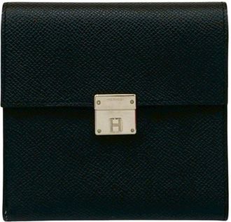 Hermès Black Epsom Leather Wallet (Tri-Fold) (Pre-Owned)