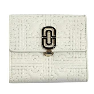 Bulgari Pre-owned Vintage Portemonnee (bi-fold) - Dames - Vintage Accessoires - Wit - ONE Size - Leer - Vintage