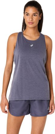 Asics Lauftop ASICS NAGINO RUN ADJUSTABLE TANK, Damen, Gr. XL, indigo fog, Obermaterial: 78% Polyester, 20% Lyocell, 2% Elasthan, Tops Lauftop, gerade gesch