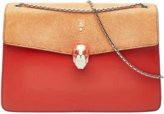 Bulgari Borsa a spalla Pre-owned Vintage - - Pre-owned - Donna - Arancione - ONE SIZE