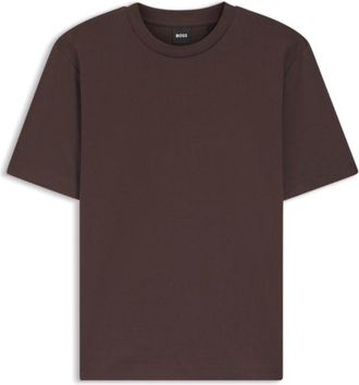BOSS Relaxed-fit T-shirt in mercerized cotton
