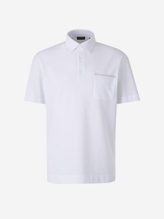 Ermenegildo Zegna Polo Liso Bolsillo