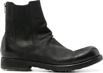 Officine Creative Bulla DD 104 ankle boots - men - Calf Leather/Rubber/Buffalo Leather - 42 - Black