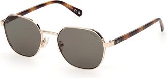 Guess Zonnebril - Heren - Zonnebrillen - Geel - 51 MM - Accessoires