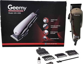 Trade Shop Trade Shop - Tagliacapelli Professionale Gm-1030 Trimmer Elettrico Con Filo Rasoio Per Uomo