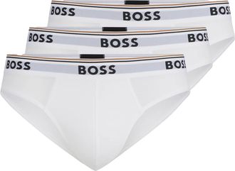 BOSS Set 3 Slip BRIEF-3P-POWER Bianco BOSS Uomo