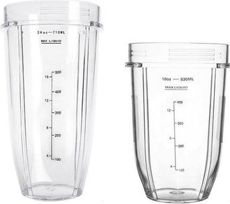 OEM Juego De 3 Piezas Para Licuadora, Repuestos Para Licuadora, Compatible Con Ninja Juicer, 950 Ml/700 Ml/500 Ml, Accesorios De Cocina, Transparente