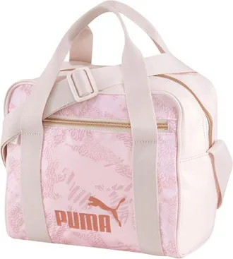 Puma (WMNS) PUMA Core Up Mini Duffle Bag Pink Beige 076972-02
