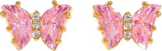 Girls Crew Flutter Love Stud Earrings in Gold at Nordstrom