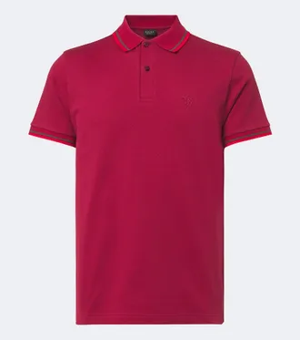 Gucci Cotton-blend piqu&eacute; polo shirt