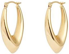 8 by YOOX GOLDEN DROP HOOPS