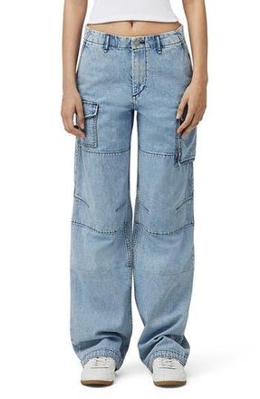 Rag & Bone Nora Wide Leg Cargo Jeans in Lakeside at Nordstrom Rack, Size 30