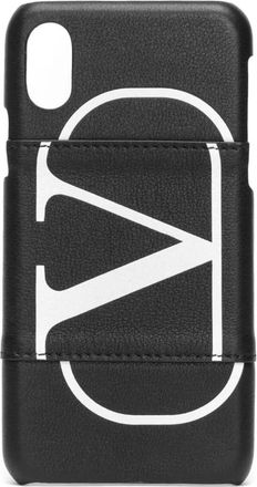 Valentino Garavani Telefoonhoesje Corner - unisex - Telefoonaccessoires - Zwart - ONE Size - Accessoires