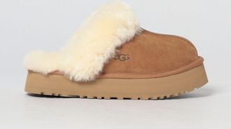 UGG Sabot Disquette Ugg in camoscio e lana