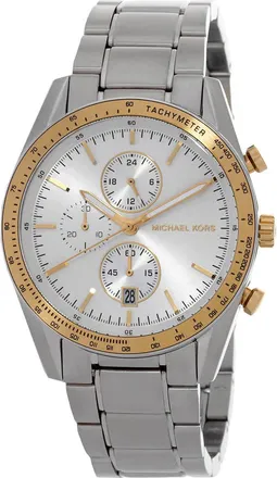 Michael Kors Warren Chronograph Quartz White Dial Mens Watch MK9112