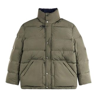 Fay Corto Piuma Quotidiano V613 - Jackets - Hombre - Verde - XL