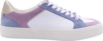 Geox Riccia Sneaker - Dames - Sneakers - Veelkleurig - 41 EU - Leer - Schoenen