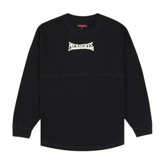 Pleasures Hoodies & sweatvesten, Heren, Zwart, S, Katoen, Bulldog Heavyweight Longsleeve