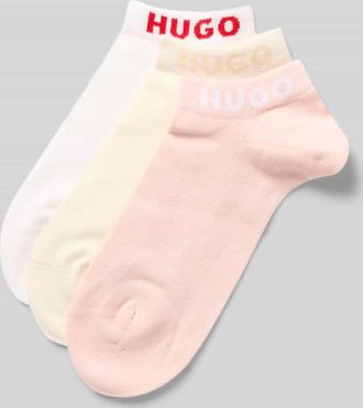 HUGO BOSS Socken aus Baumwoll-Mix im 3er-Pack in Pink, Gr&ouml;&szlig;e 35-38