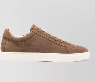 Tod's leather low-top sneakers
