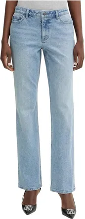 Michael Kors Jeans Cigarette de Tejido El&aacute;stico - Jeans - Mujer - Azul - S