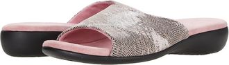 David Tate Fran Womens Shoes Pink Snake Print : 10 WW (EE), Textile