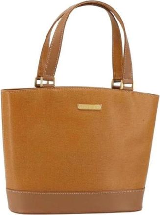Burberry Pre-owned Handbags, female, Brown, Size: ONE SIZE Pre-owned Vintage Handbag
