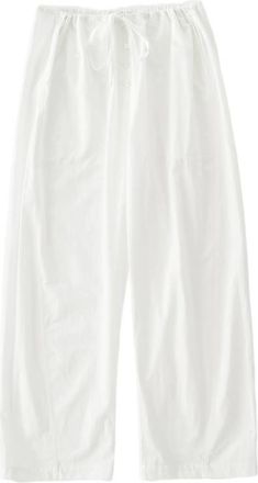 STUDIO NICHOLSON Ventura Tie-waist Placket Trousers