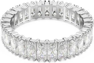 Swarovski Matrix Ring - Dames - Ringen - Grijs - 55 MM - Accessoires